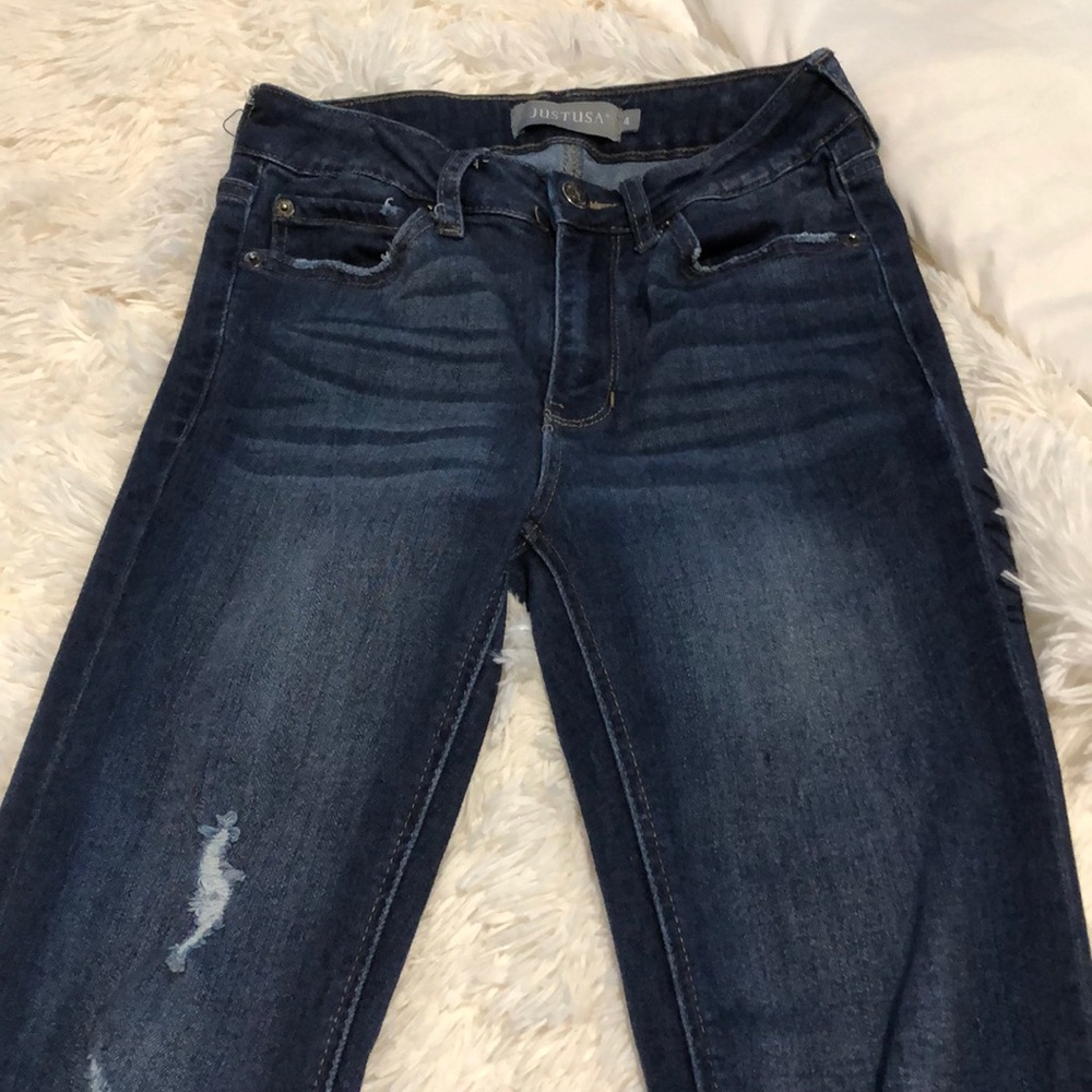 Stretch denim jeans